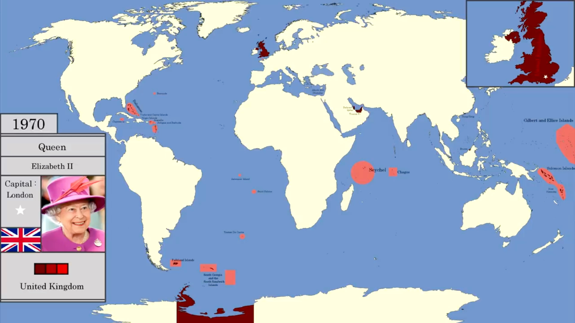 [图]英国版图变迁史，1100-2019