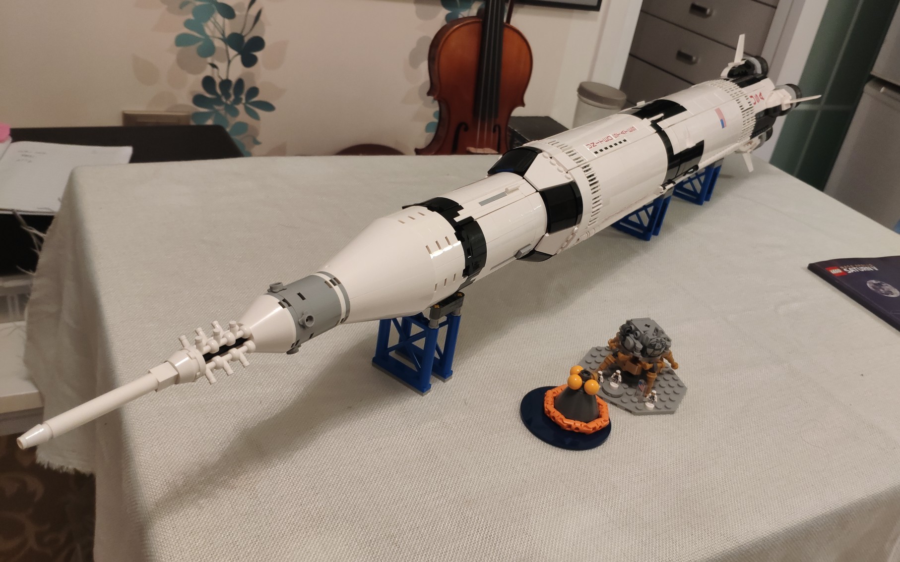 土豆乐高lego测评21309土星五号运载火箭宇航航天爱好者必备一款