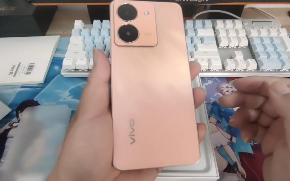 vivoy78凤羽金配色开箱