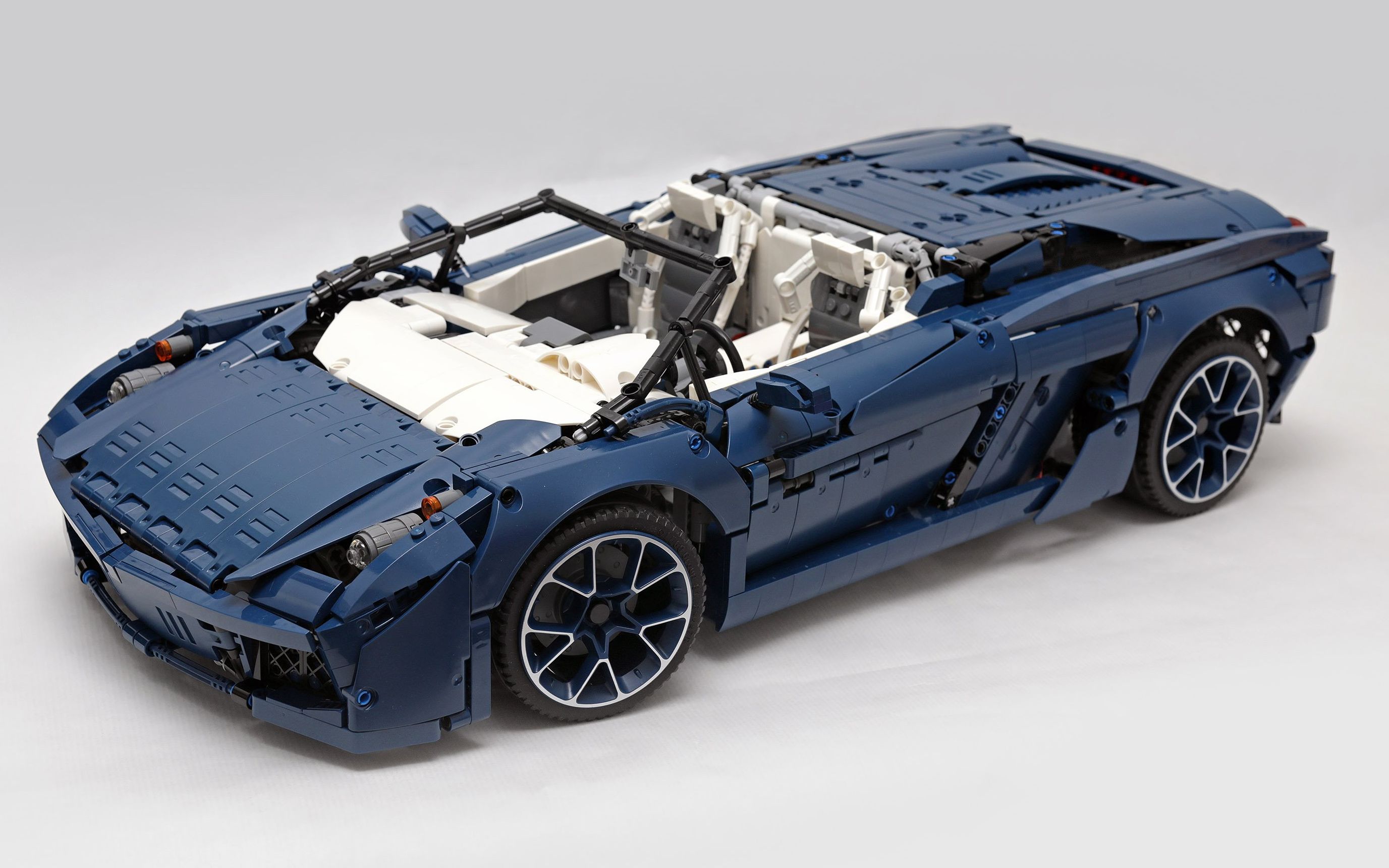 乐高technic科技系列mocthepftributeaconvertiblesupercar兰博基尼