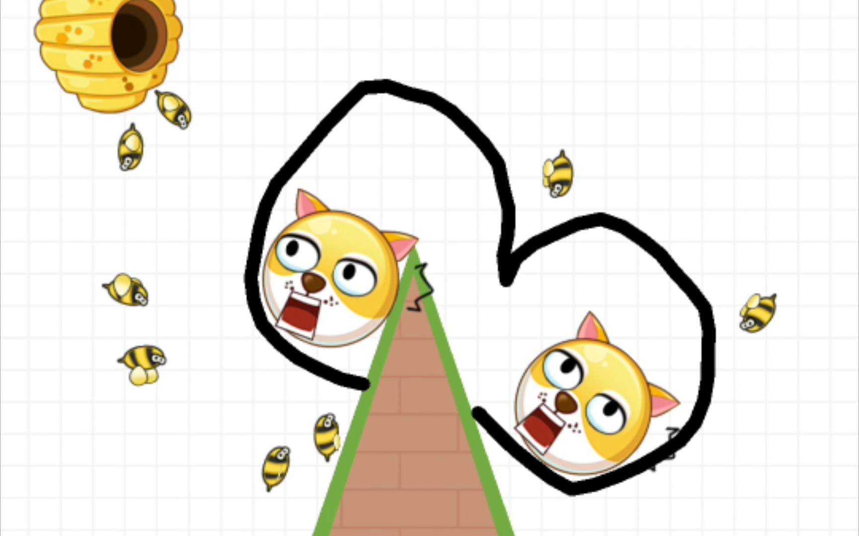 save the doge救救狗狗 画线救狗 原版