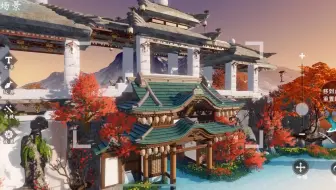 一梦江湖装修 简单大门单品 哔哩哔哩 Bilibili
