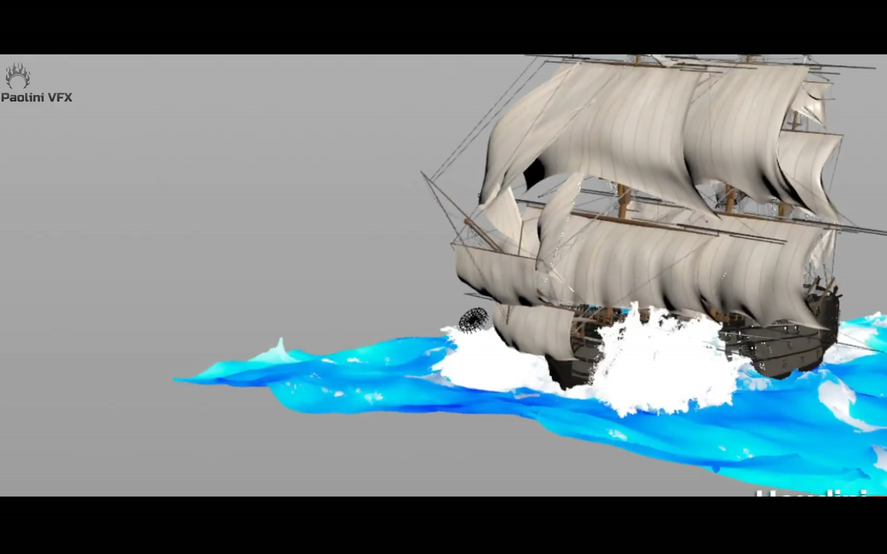 [图]M_Mirco.Paolini_Ship Into The Storm_ Houdini Project