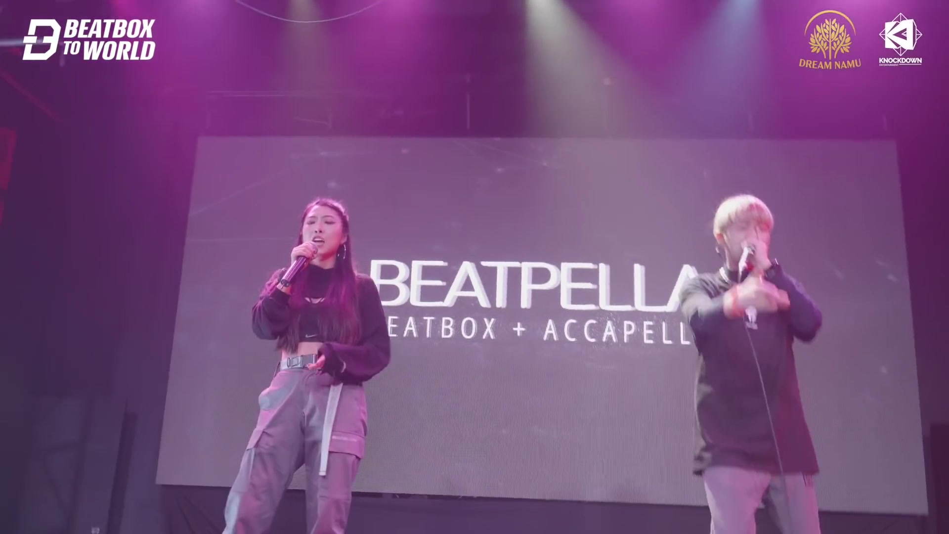 [图]hiss和小姐姐 BEATPELLA _ Beatbox To World 2019 _ Concert Showcase