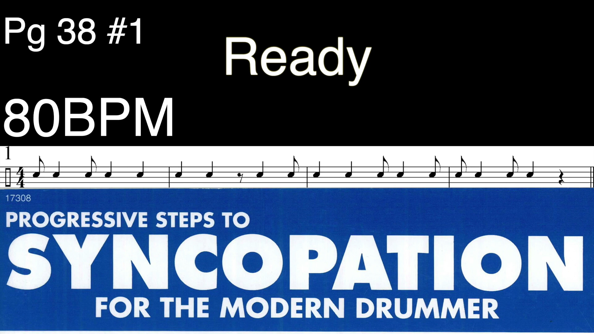 syncopation page 38 exercise1 jazz play along