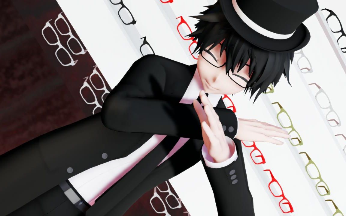 【改模测试】江户川乱步的眼镜代言广告(误【文豪野犬mmd】fire