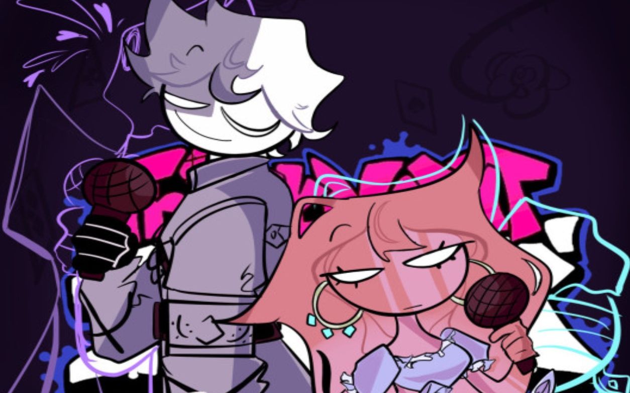 【fnf/anemones fall demo v2】_音游热门视频