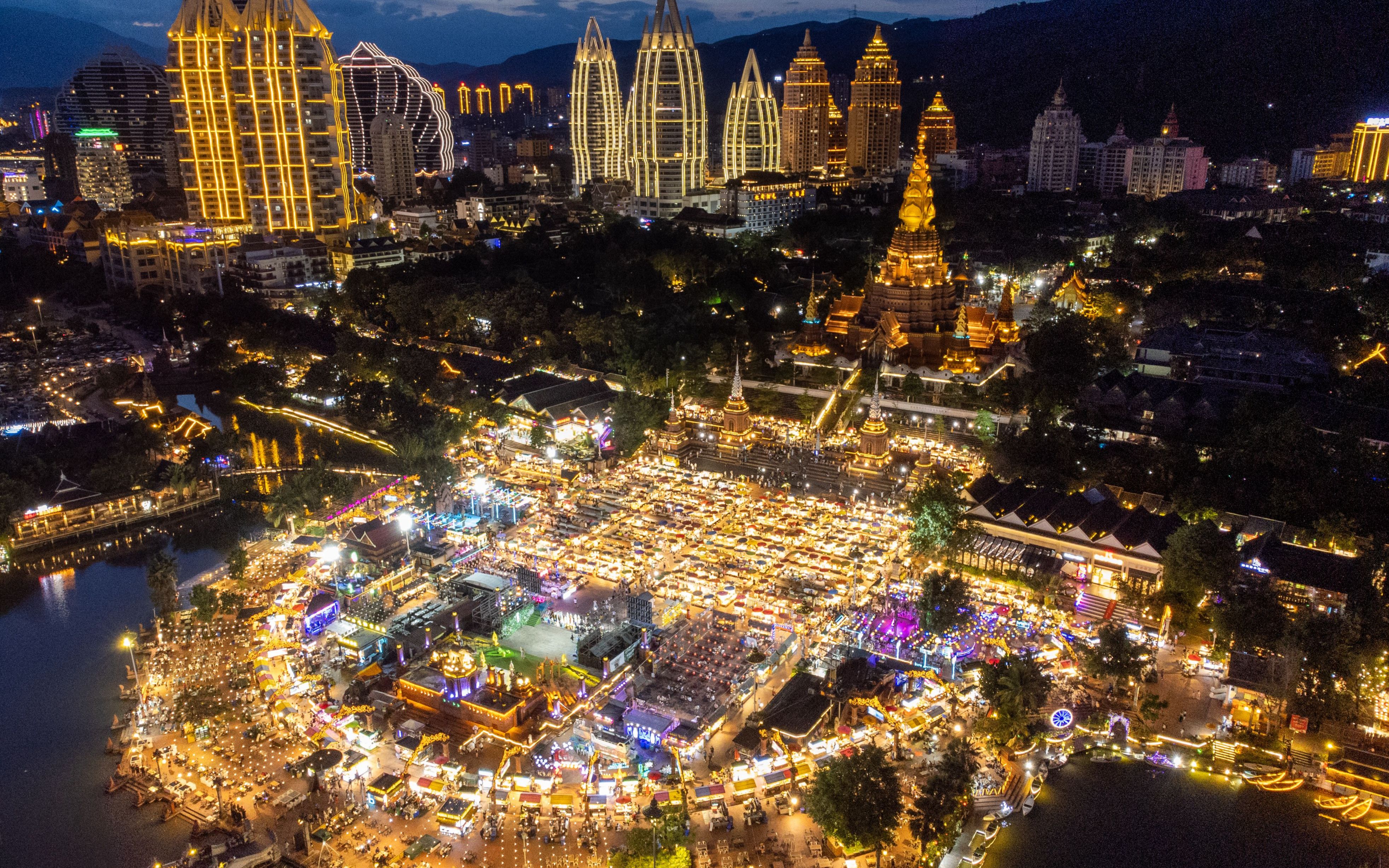 djimini2夜景告庄夜景