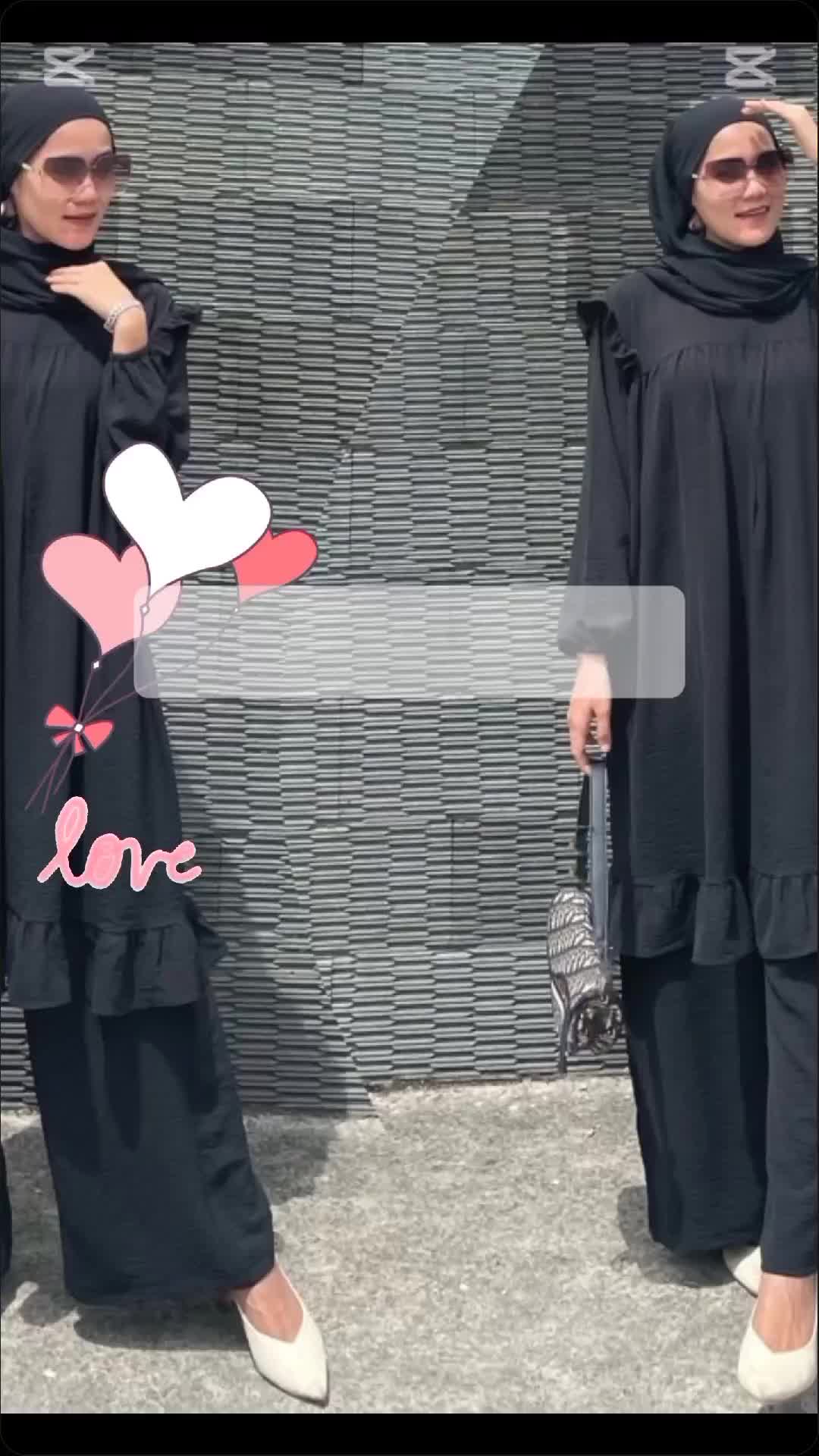 #cringkelairflow #setcel #ootd #viraltiktok #viralllllll #abaya #fashiontiktok #哔哩哔哩bilibili