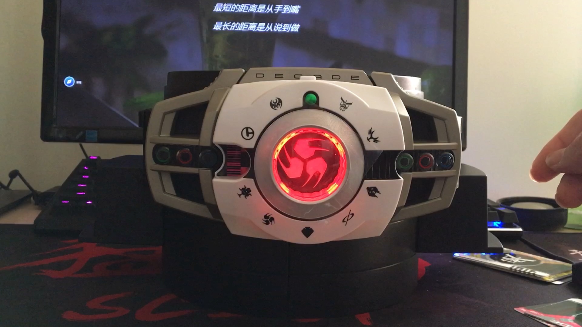 再版dx帝骑王小明变身腰带音效展示