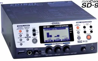 EDIROL SD-90-哔哩哔哩_Bilibili
