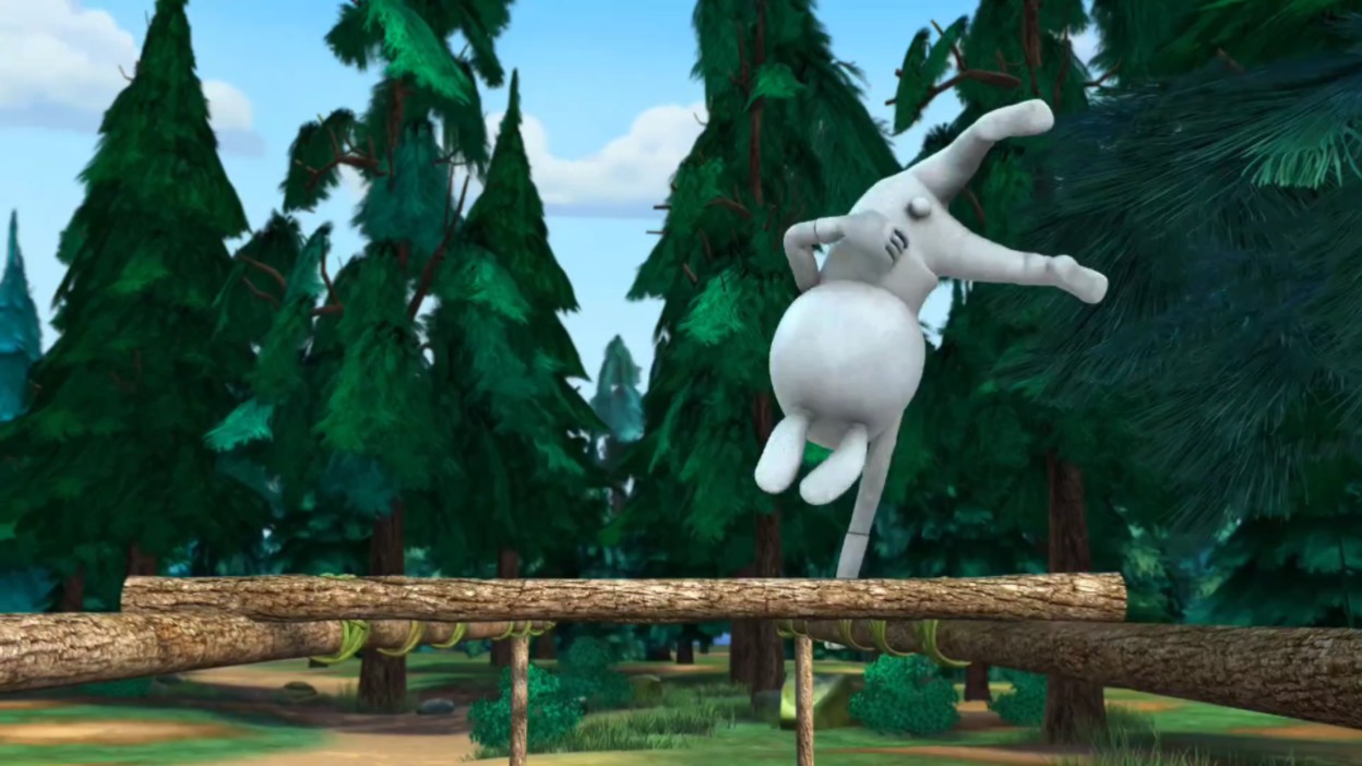 兔仔光头强,丛林大练兵(熊出没之春日对对碰10)