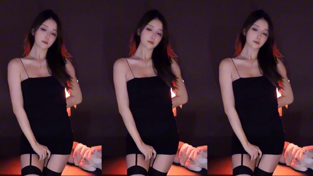 林软软 吊带嗨丝