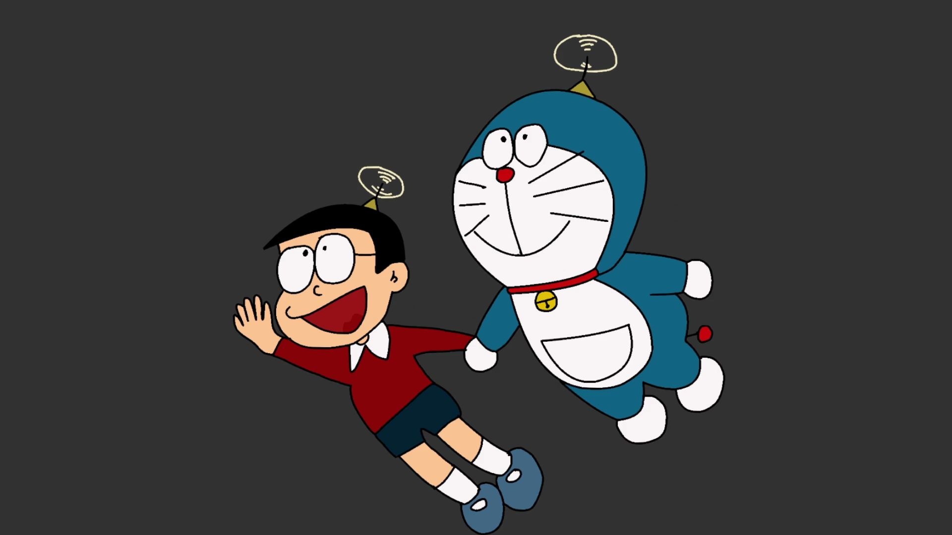 自制动画高清重制幻之版哆啦a梦ed