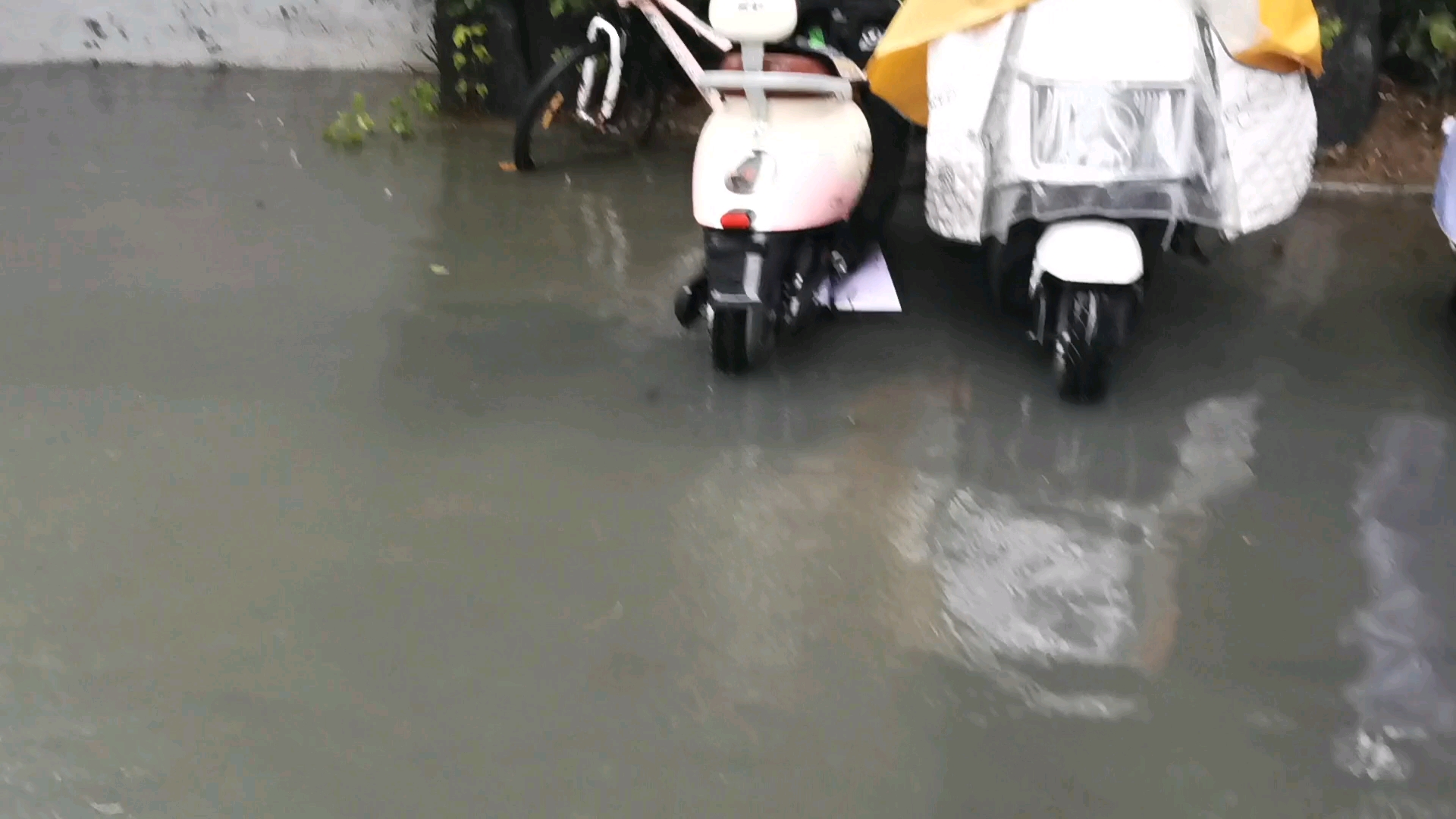 完了，这台风让我们无锡发大洪水了