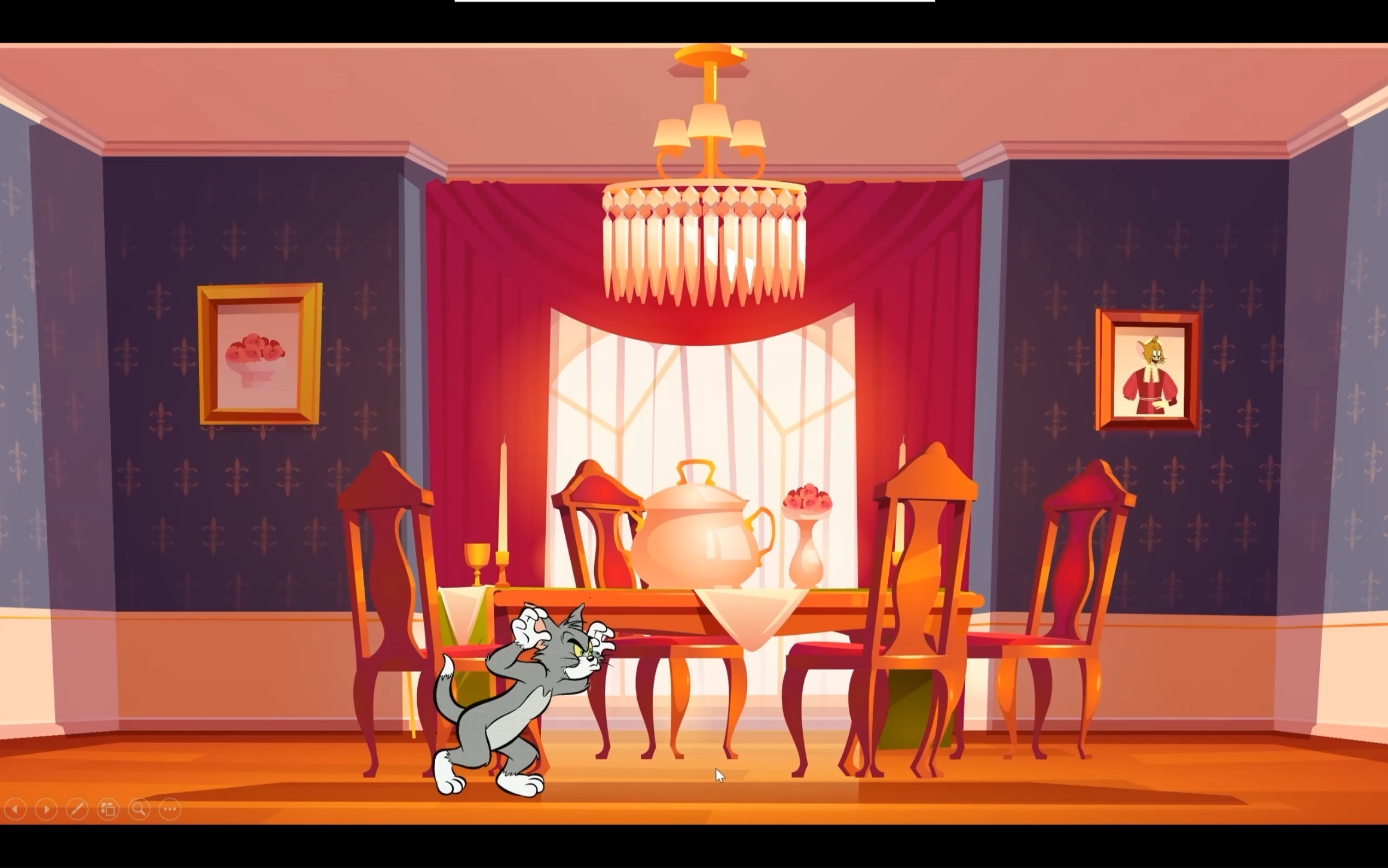 猫和老鼠期末复习闯关ppt游戏课件