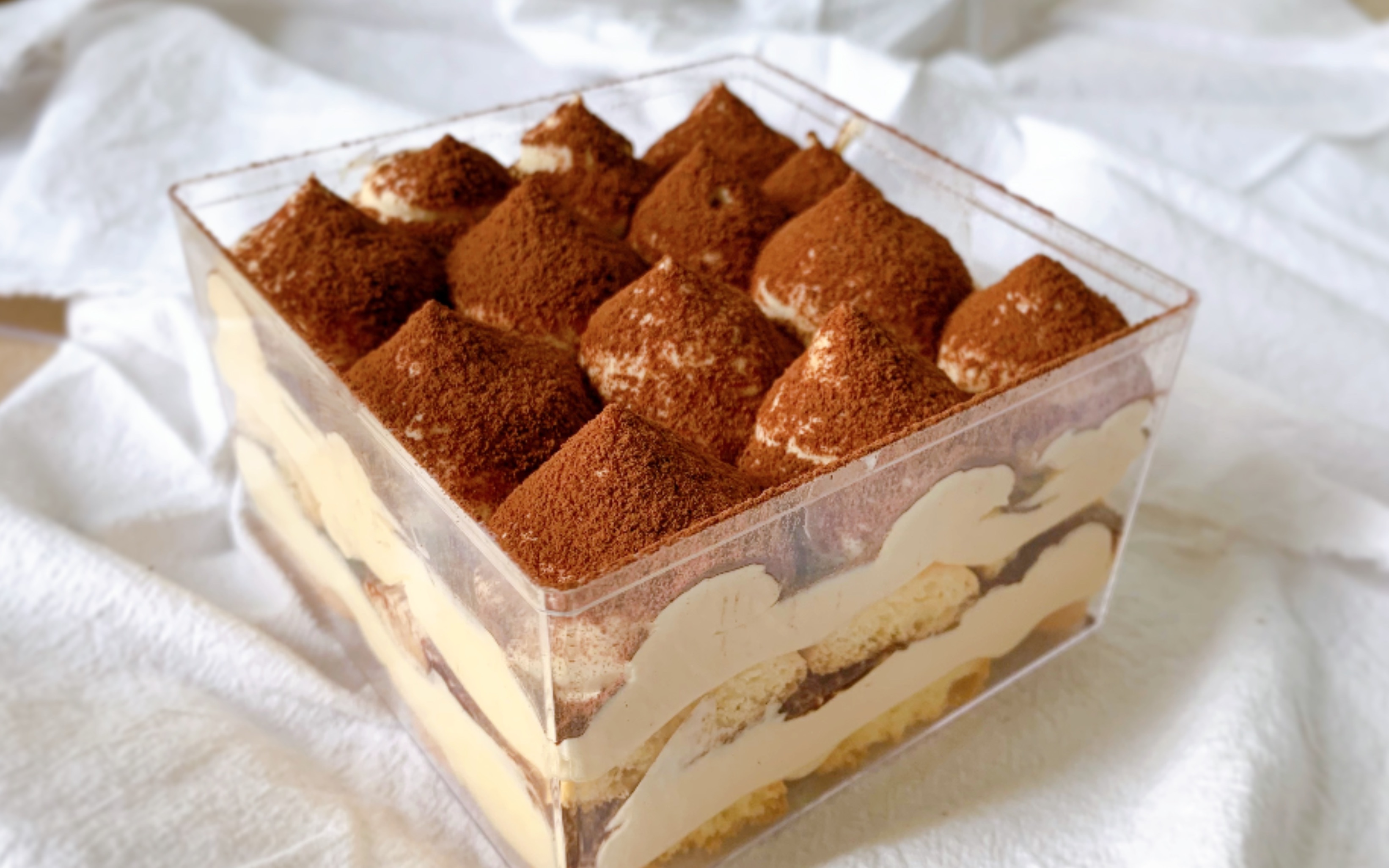 vlog.8 提拉米苏盒子蛋糕