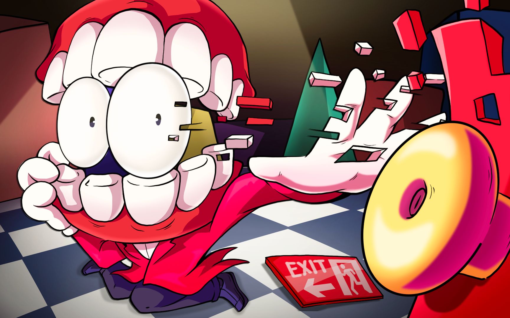 【神奇数字马戏团】caine sad origin story -the amazing digital