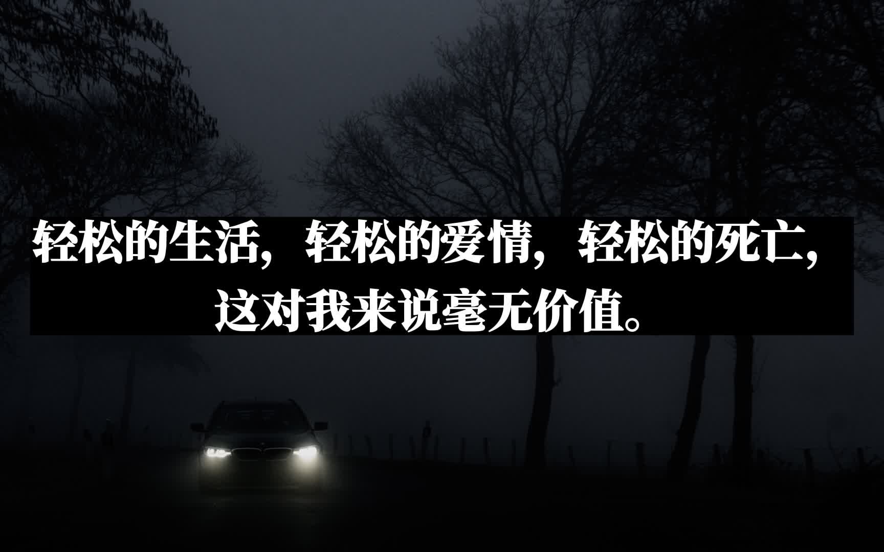 [图]我一生的核心是高贵的，过得很有骨气，不在于几个芬尼的得失，而立意追求日月星辰。｜赫尔曼·黑塞《荒原狼》书摘