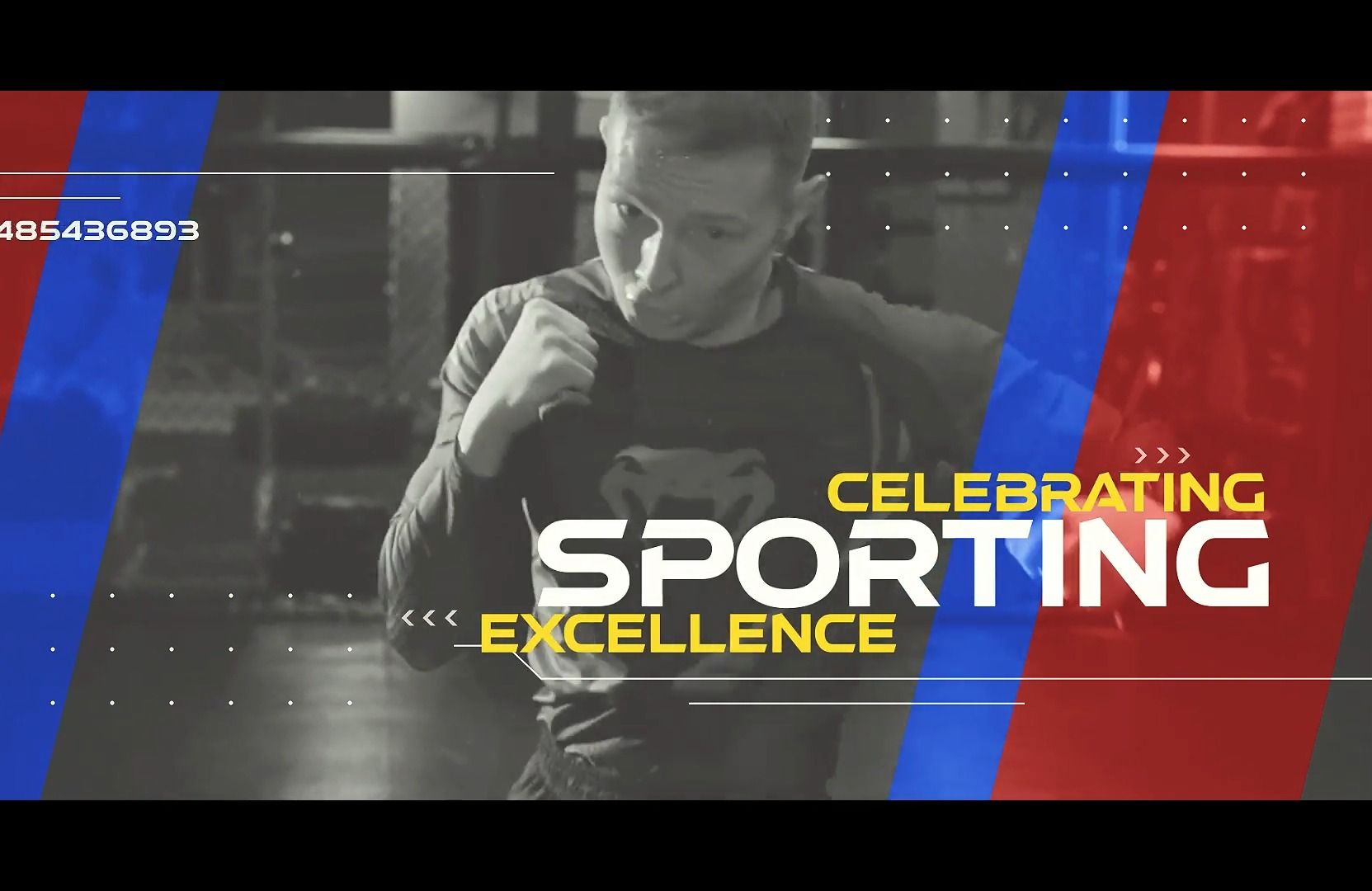 ae模板|多彩动态运动健身房拳击俱乐部动画视频宣传片