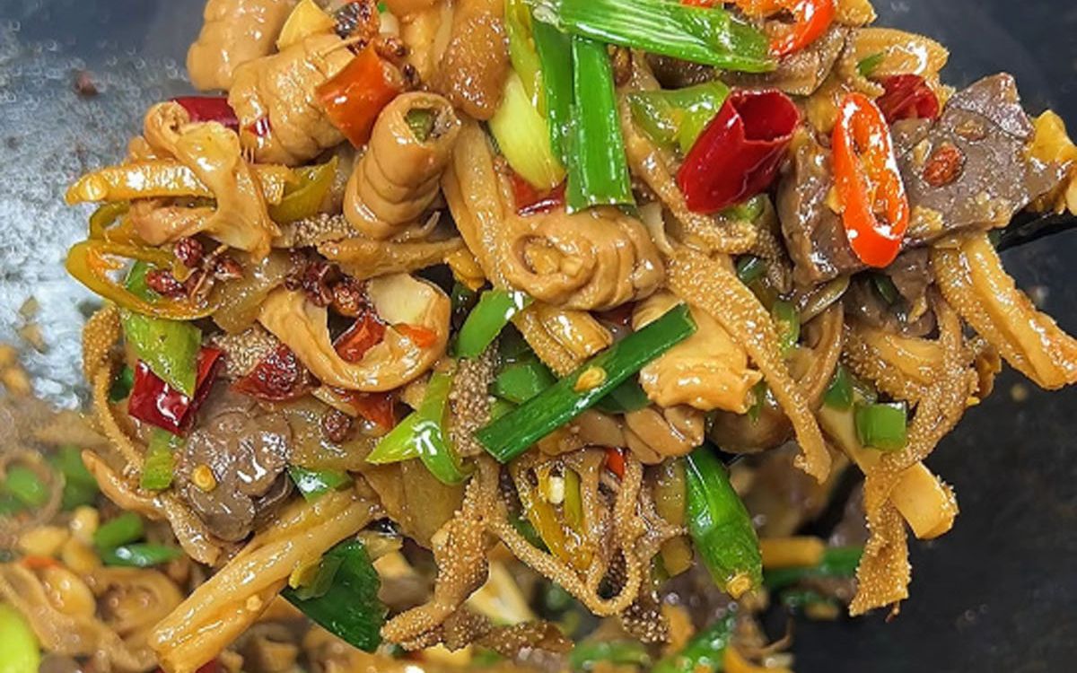 麻辣牛杂吃过吗,没吃过一定要安排起来,香辣 下饭太好吃了9199