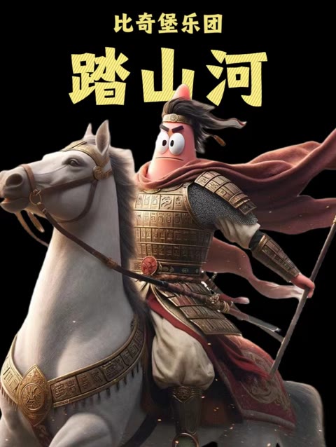 比奇堡乐团版《踏山河》,长枪刺破云霞,放下一生牵挂