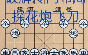 【象棋开局布阵法】象棋布局破解冷门布局探花炮飞刀 求波双击关注哔哩哔哩bilibili