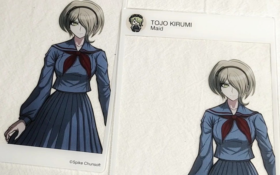 吃谷记录弹丸论破v3东条斩美原人格透卡粉心