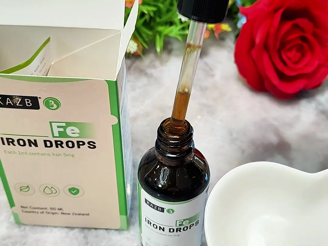 康中贝甘氨酸亚铁滴剂 好吸收没铁腥味