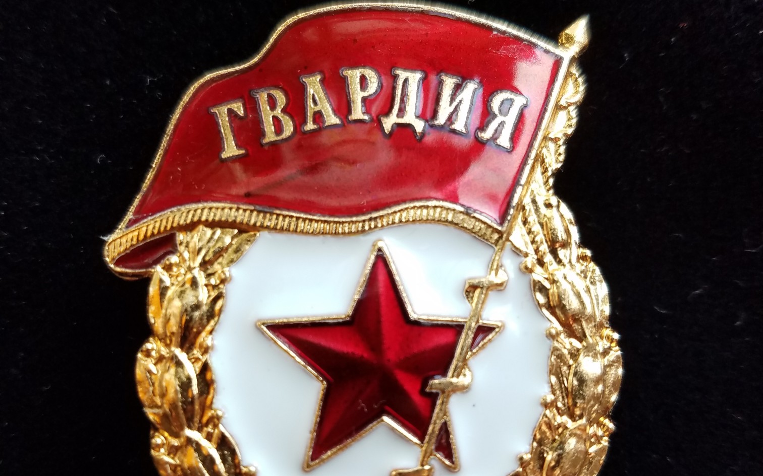 特殊版本的苏联近卫军证章