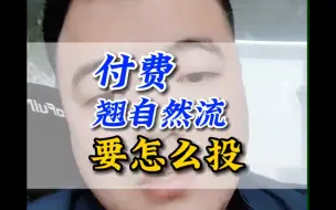 Descargar video: 付费撬动自然流量怎么投