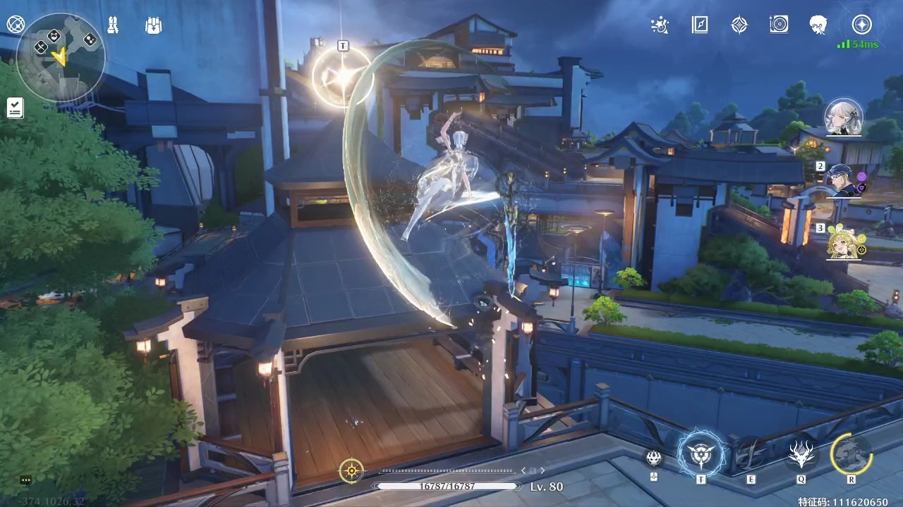 【鸣潮】今汐雷霆半月斩(重击-空中闪避取消-重击)