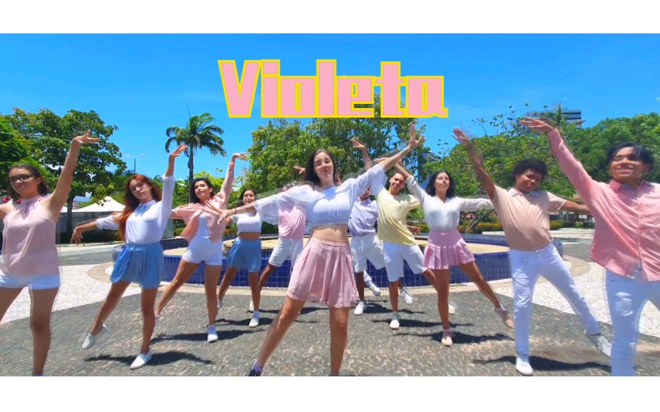 【KPOP IN PUBLIC】IZ*ONE Violeta男女混合舞蹈翻跳(4KHD)哔哩哔哩bilibili