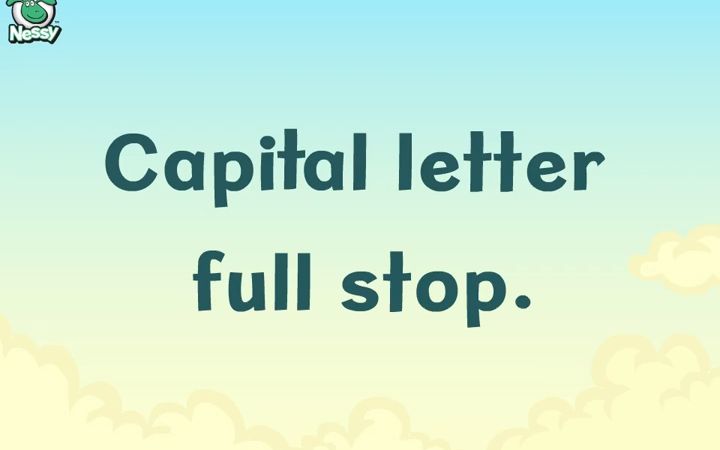 [图]Nessy Writing Strategy Capital Letters and Full Stops.