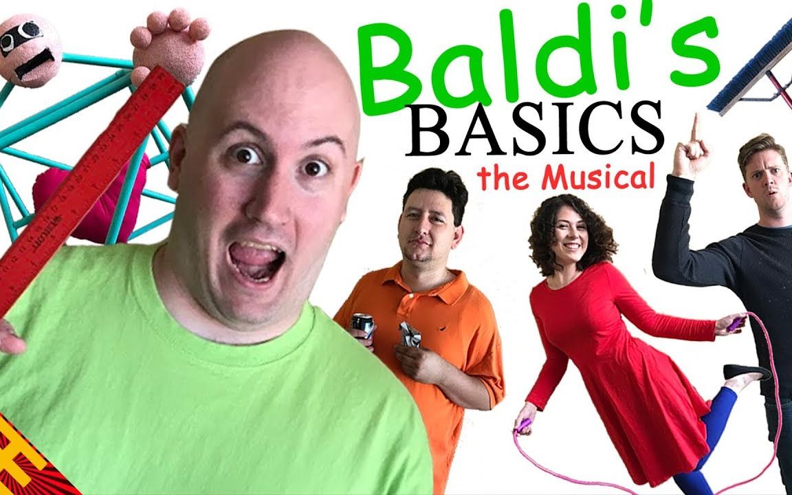 [图]【双语字幕】"BALDI'S BASICS THE MUSICAL - 巴迪的教育与基础 音乐剧" | Random Encounters