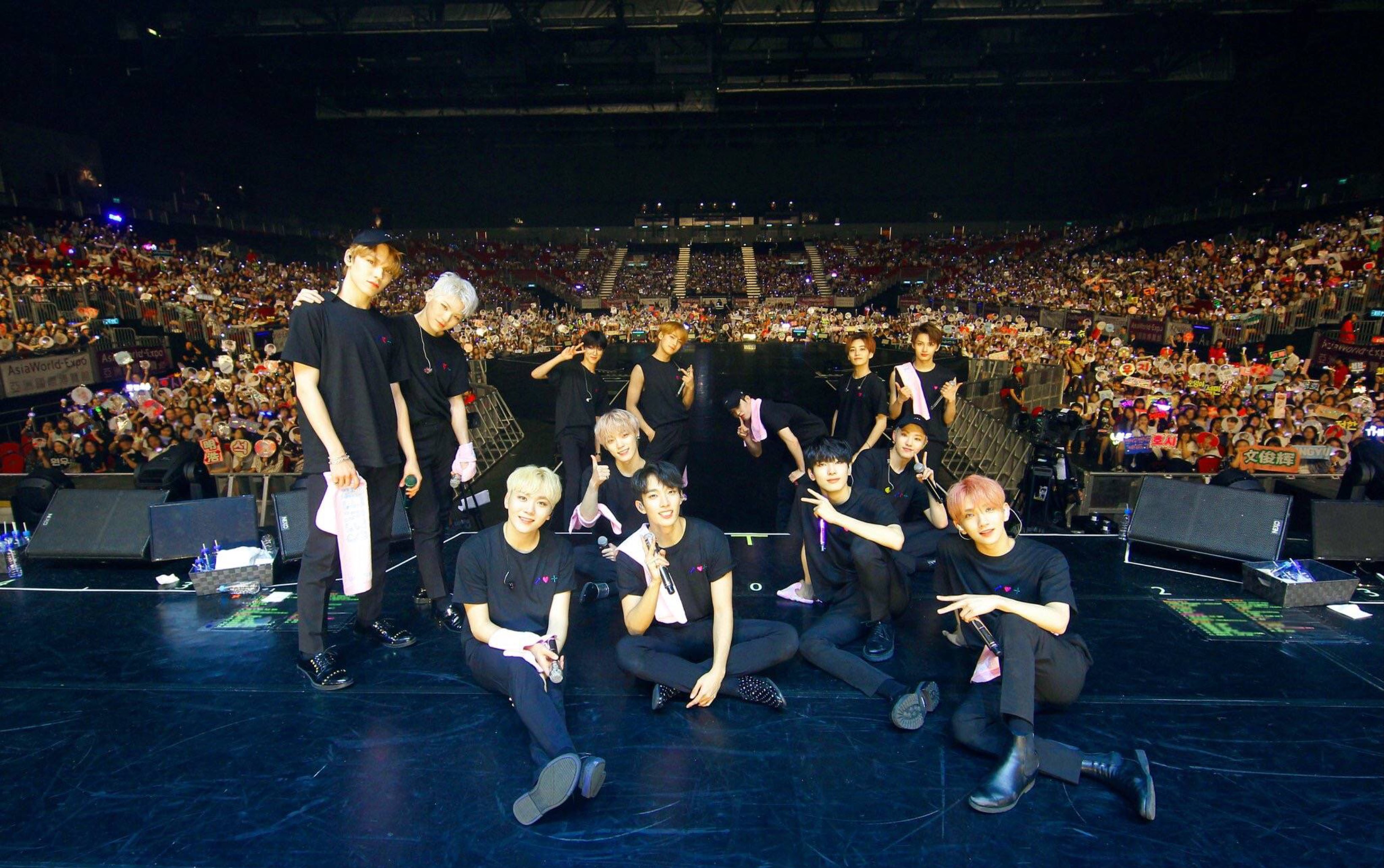 seventeen香港ideal cut演唱会拍手clap高糊现场