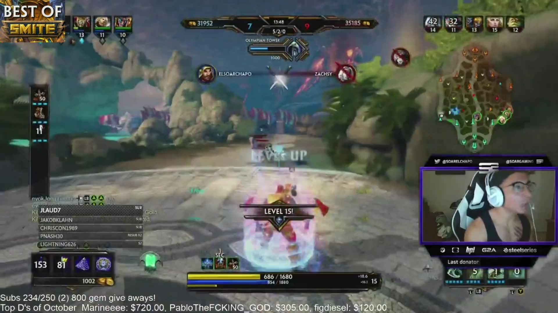 smite神之浩劫最佳gank集锦_哔哩哔哩 (゜-゜)つロ 干杯~-bilibili