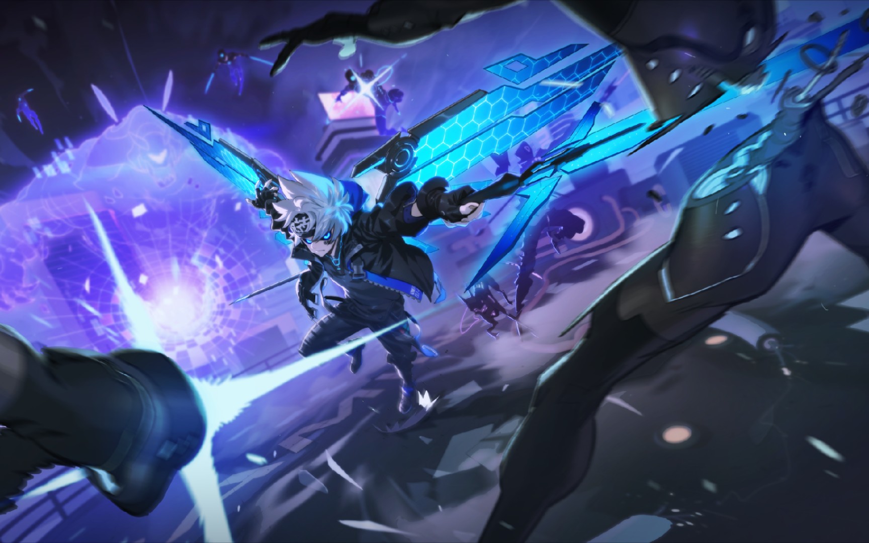 【非人学园】一枪穿云——大鹏操作集锦_非人学园_集锦