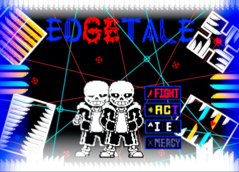 【传说之下】《刀刃传说EDGETALE》刀光剑影停留在磨损的长廊,无言的忠告宣誓着故事来到结局 第N期传说之下