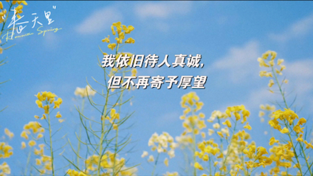 我依旧待人真诚,但不再寄予厚望