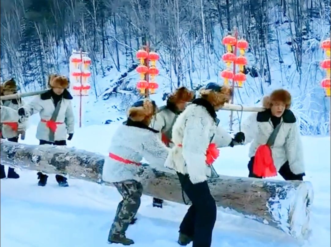 12月28日,第八届吉林长白山森工集团ⷨ€白山冰雪国际文化旅游体育节火热开幕.哔哩哔哩bilibili