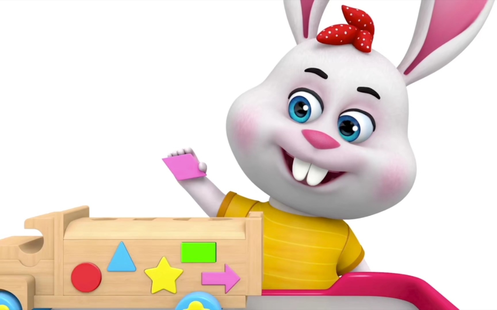 益智宝贝早教卡车积木形状颜色