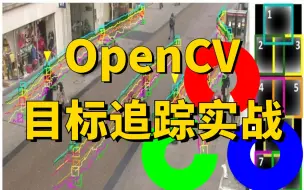 Download Video: OpenCV实战教程：基于OpenCV实现目标追踪，原理详解+代码实战，究极通俗易懂！（深度学习/计算机视觉）