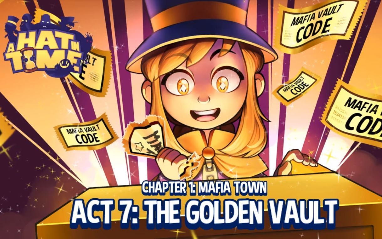 [图]【阿江实况】A Hat in Time - 时光之帽EP.1-6（第一章：黑手党城）「行动7：金库」