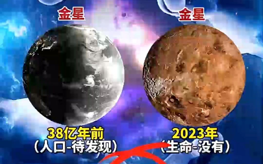 地球撞金星图片