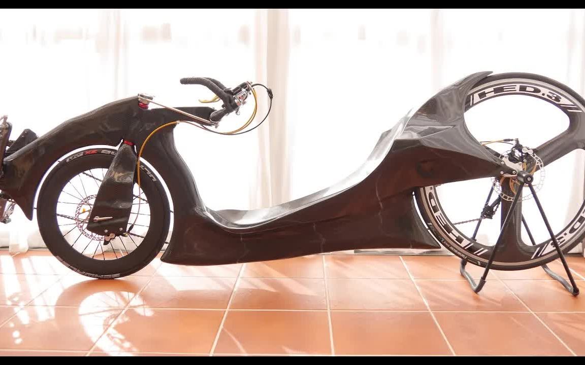 【躺车】大佬自制全碳低躺