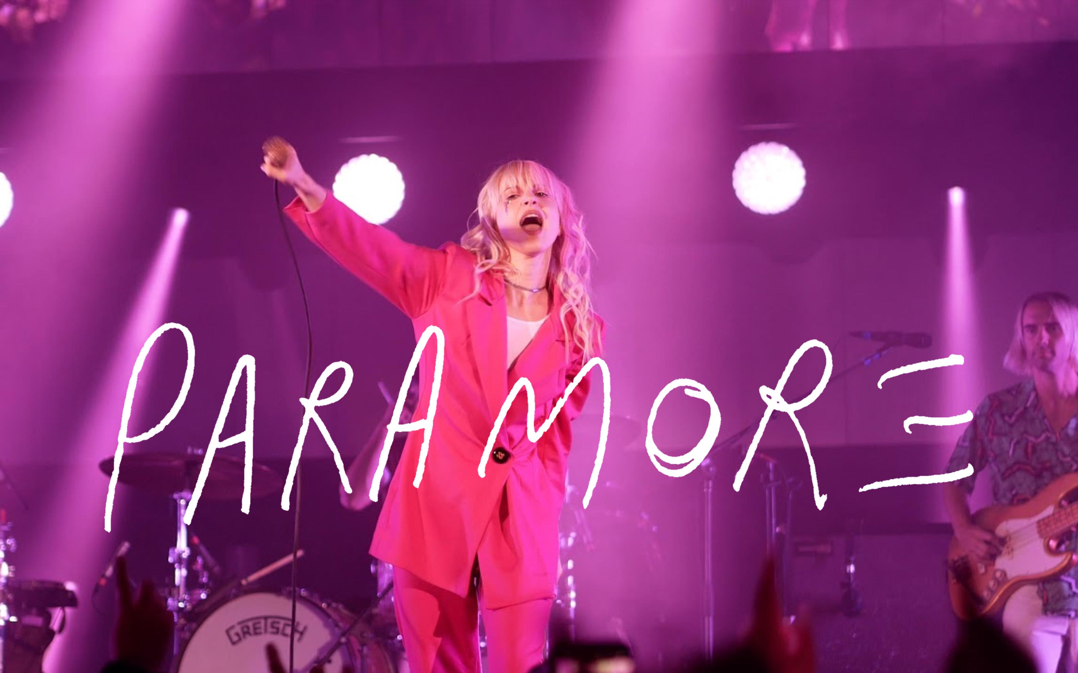 [图]【4K现场/另类摇滚】Paramore —Still Into You，2018【自制中英字幕】