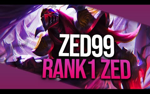 ZED99 RANK 1 KOREAN ZED Montage Best Zed Plays集锦