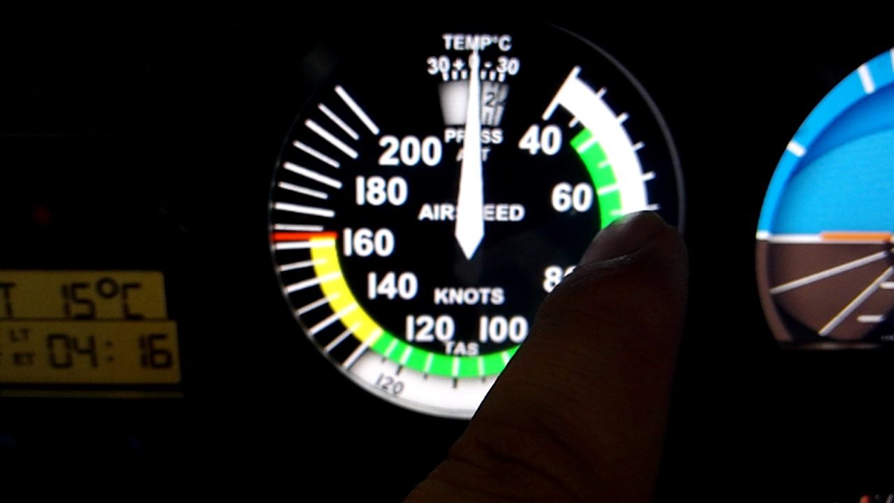 塞斯纳仪表介绍空速表