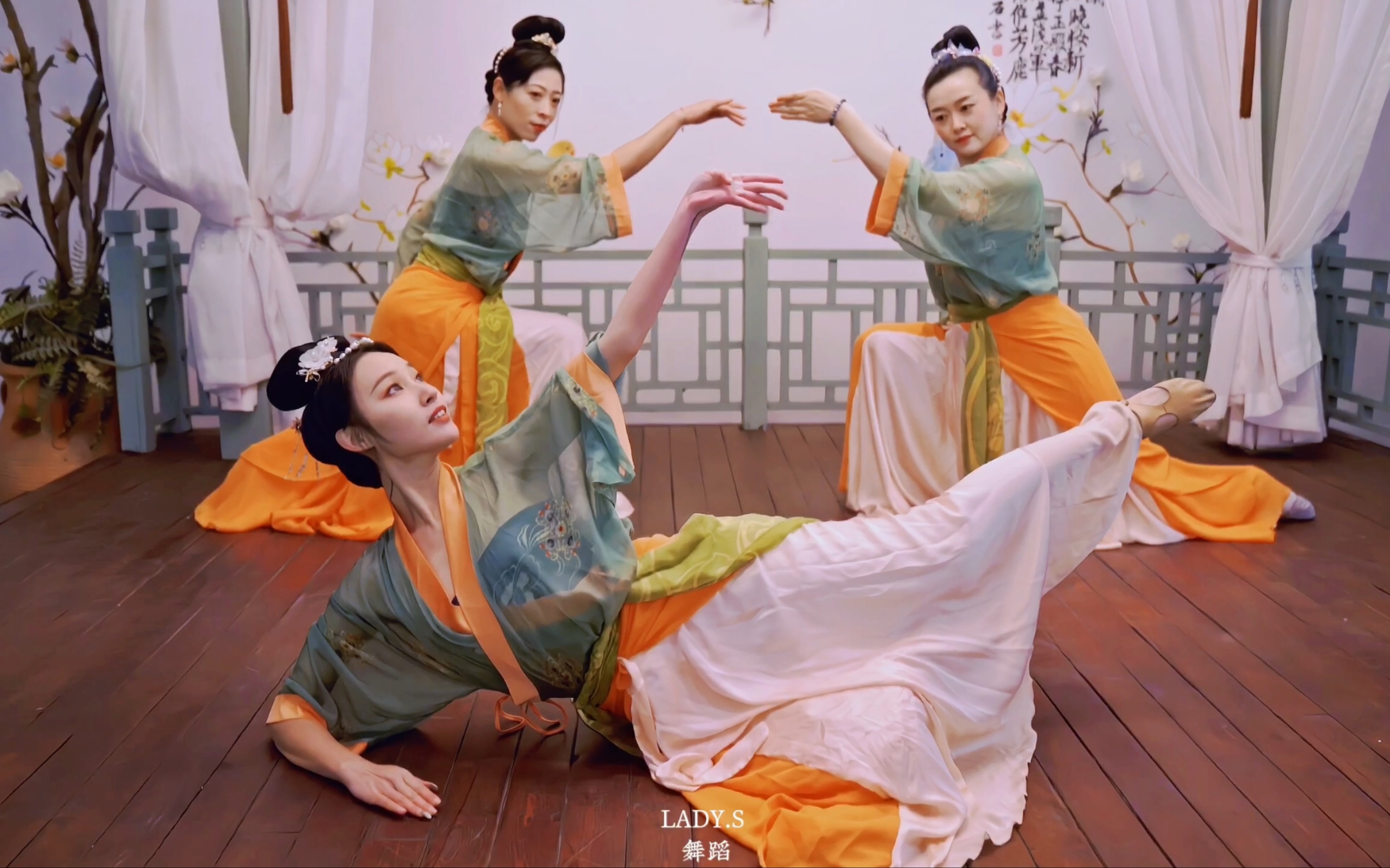 古典舞【小乐舞】编舞 孙夕茹 青岛ladys舞蹈翻跳 找点时间 找点空闲